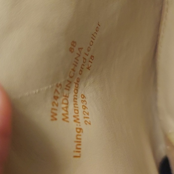 COLE HAAN Womens Daina Suede Leather Stacked Heel Slip On Open Toe Sandals - Picture 12 of 12